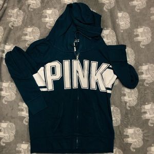 VS pink hoodie
